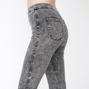 American Apparel Acid Wash Easy Jean